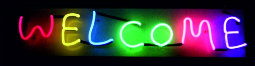 neon imalatı hoşgeldiniz