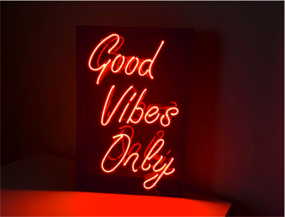 good vibes only neon satışı